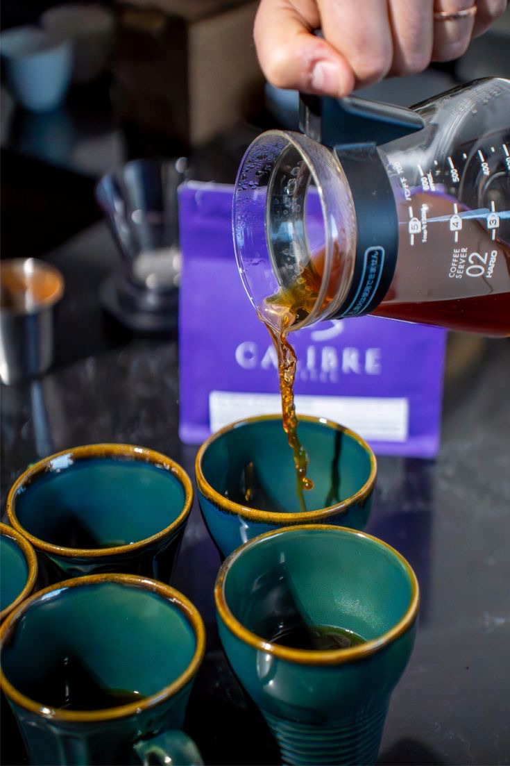 Calibre cupping pour